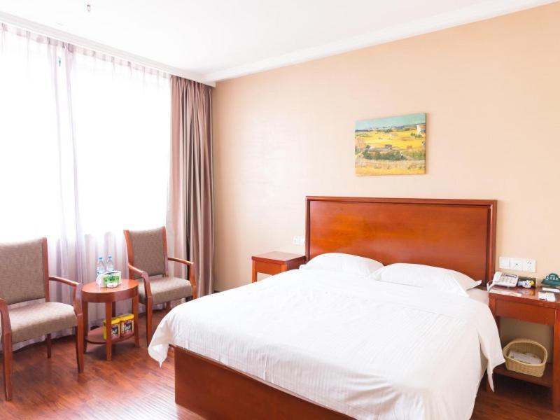 Greentree Inn Jiangsu Suzhou Kunshan High Speed Rail Station Hengshan Road Express Hotel Exterior photo