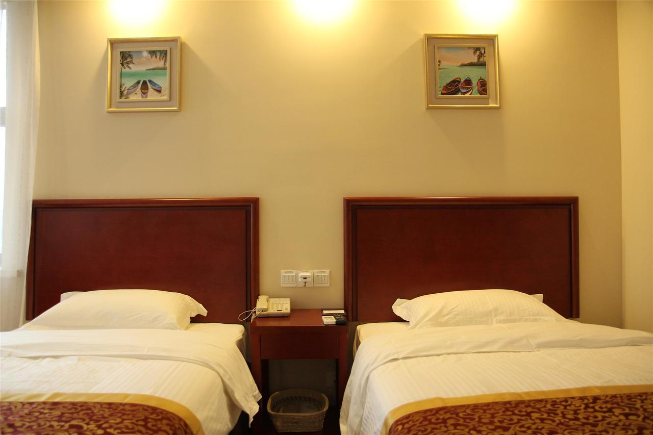 Greentree Inn Jiangsu Suzhou Kunshan High Speed Rail Station Hengshan Road Express Hotel Exterior photo