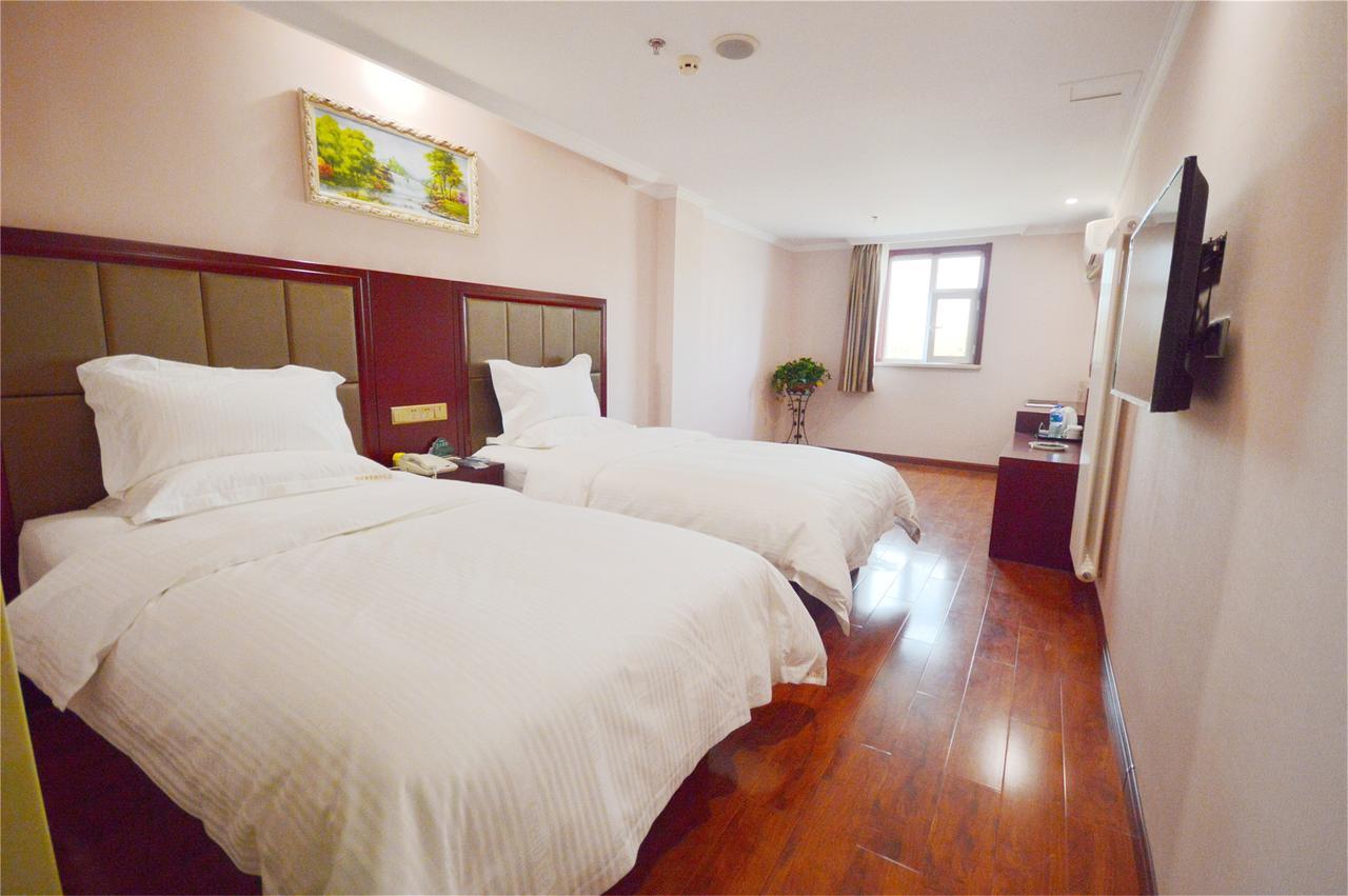 Greentree Inn Jiangsu Suzhou Kunshan High Speed Rail Station Hengshan Road Express Hotel Exterior photo